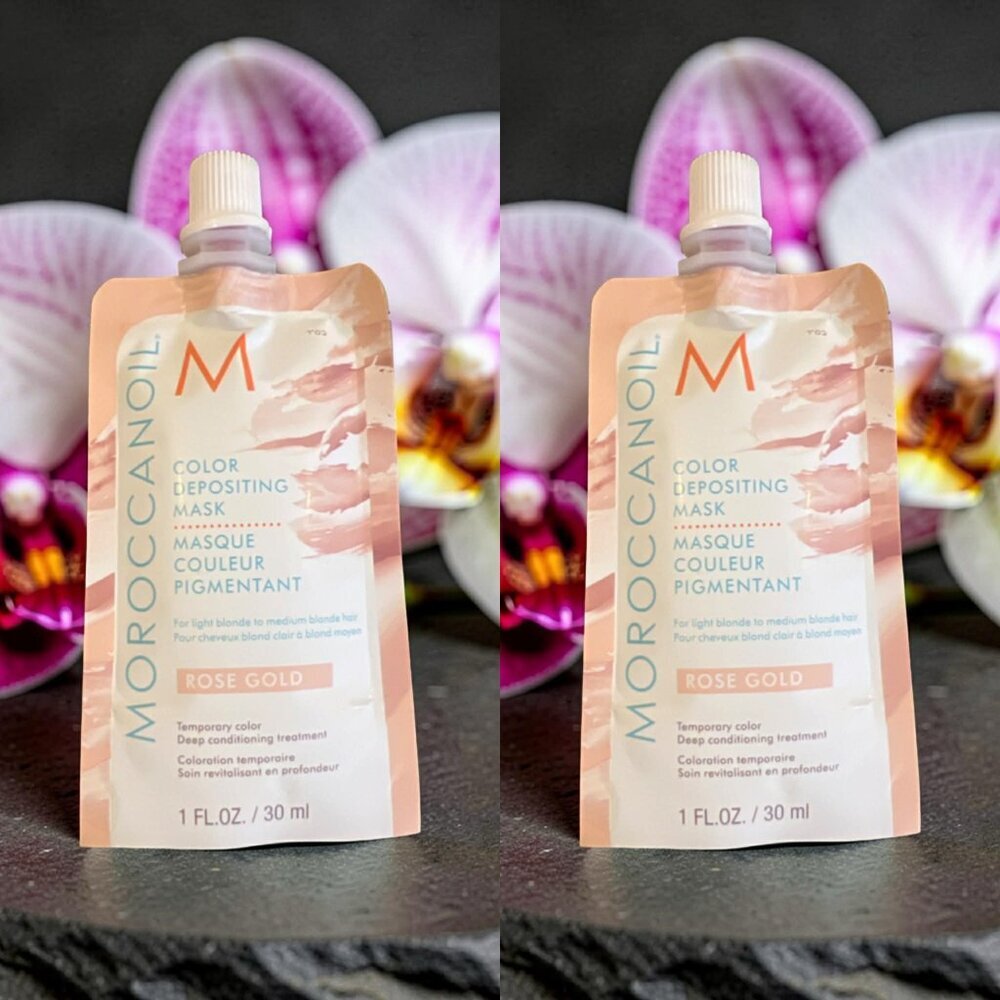 Moroccanoil Color Depositing Mask 1 oz Rose Gold_ 2 units
